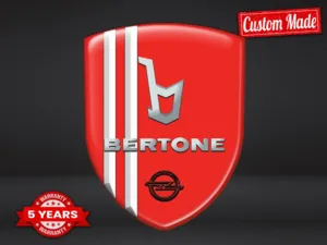 Bertone Autocollants Vitre Auto Résistants Luxe Qualité